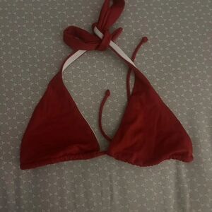 Victoria's Secret Red Bikini Top